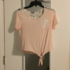 Charlotte Russe Tie Top